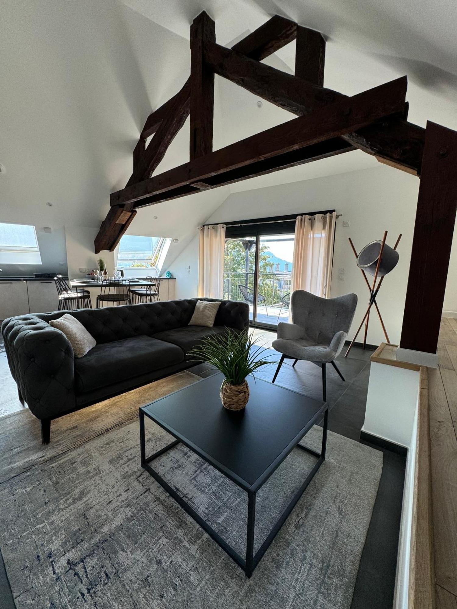 Voglans Magnifique Appartement Vue Lac - 5 Personnes מראה חיצוני תמונה